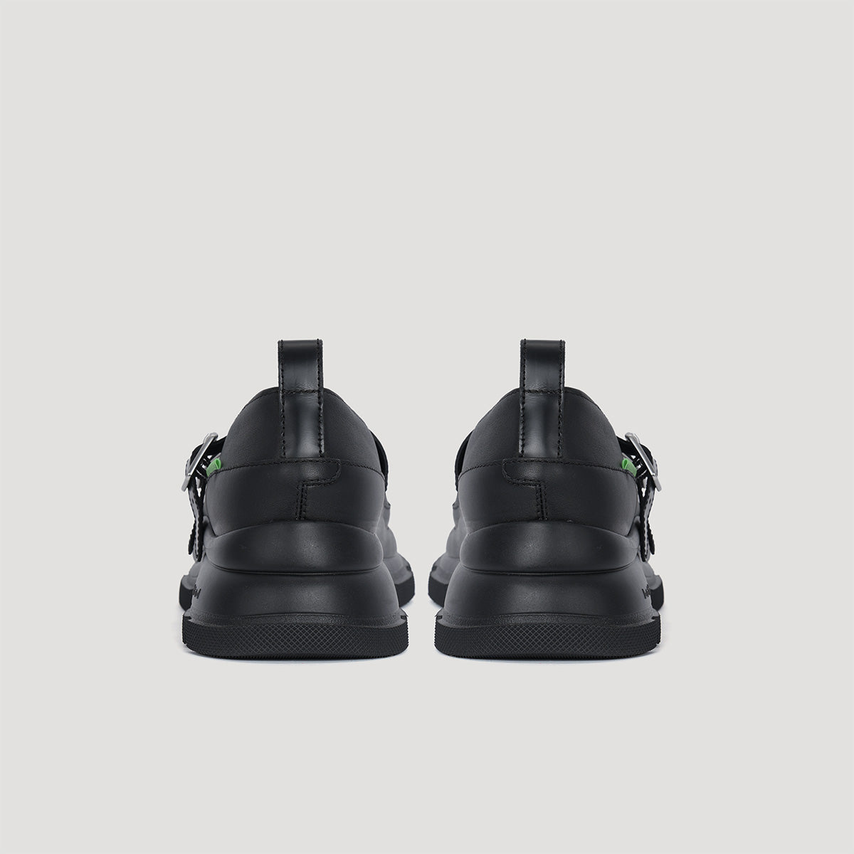 GAO EVA TWO STRAP MARYJANE - BLACK/BLACK – both Japan
