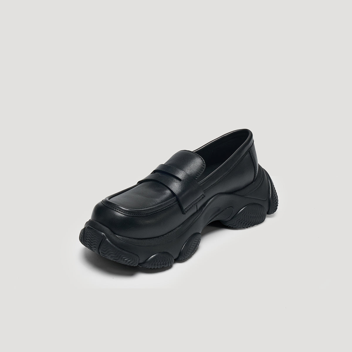 GUM SORTIE LOAFER - BLACK/BLACK – both Japan