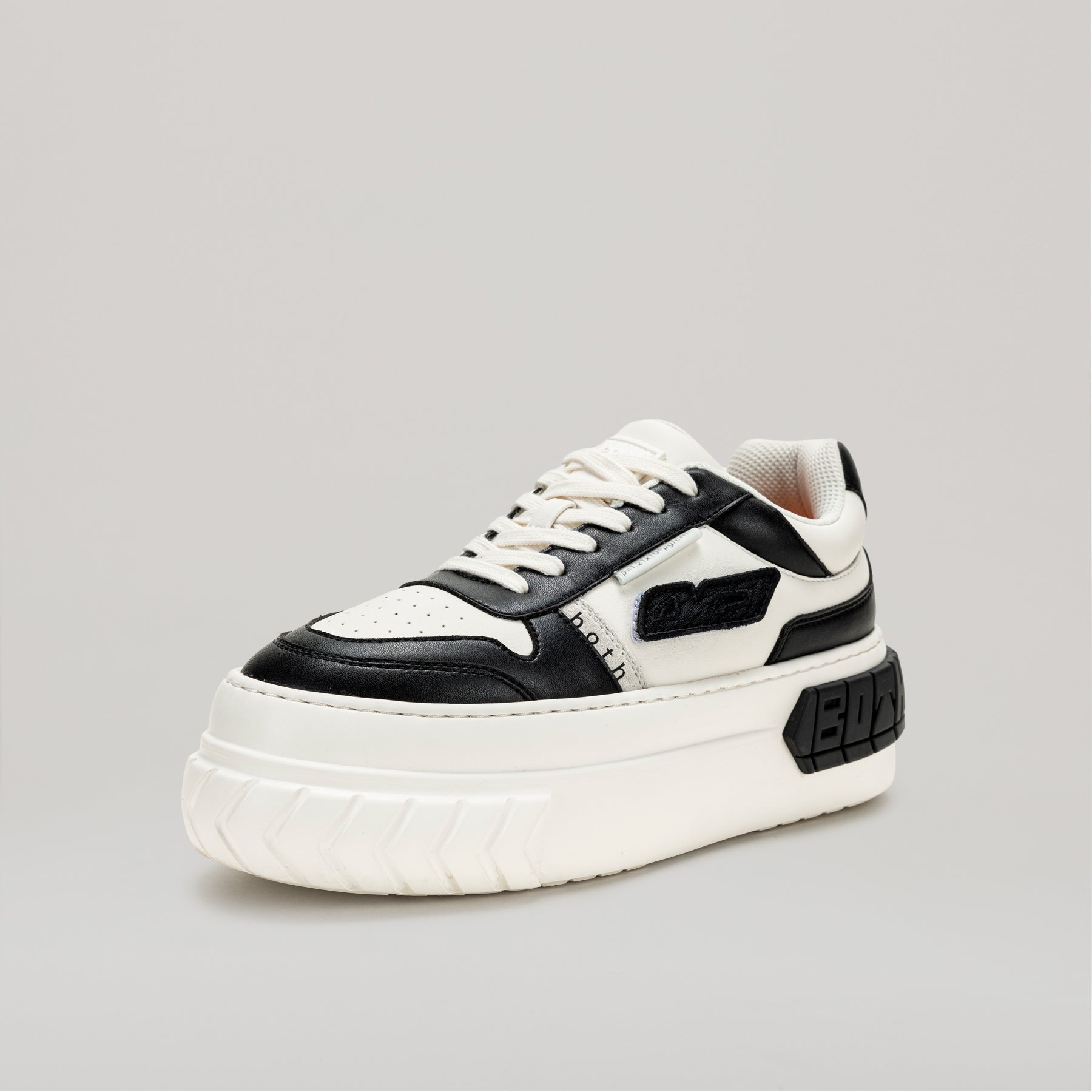 both - TYRES PLATFORM BASKETBALL SNEAKER WHITE / BLACK