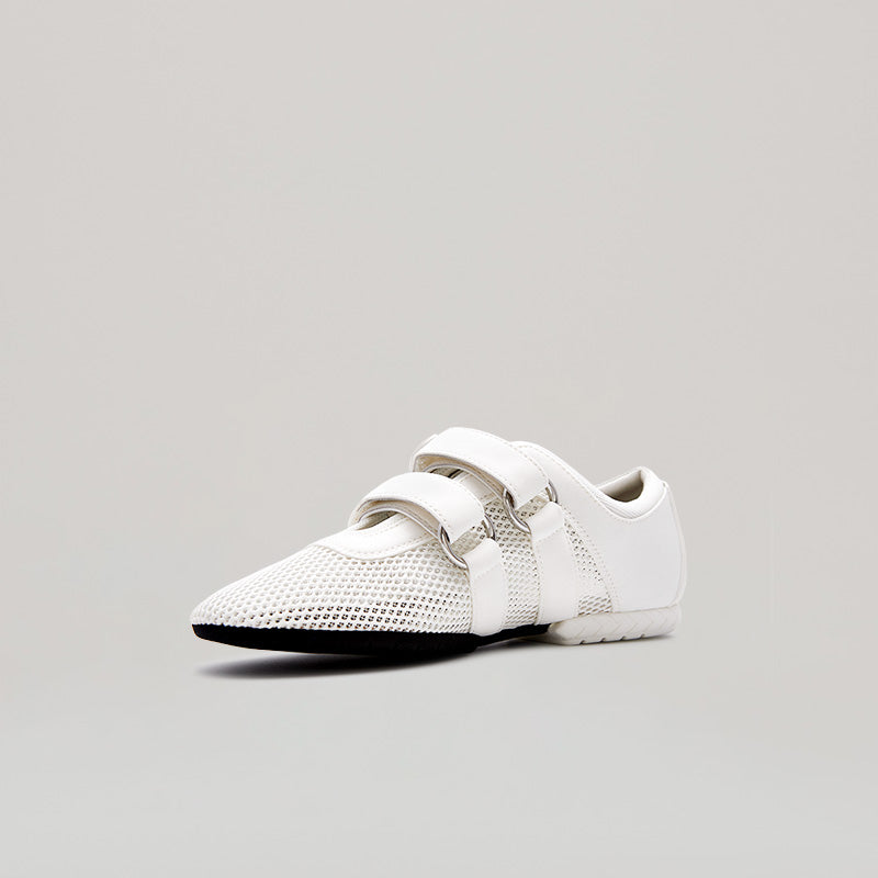 TYRES GLIDER MESH SNEAKER - WHITE/WHITE