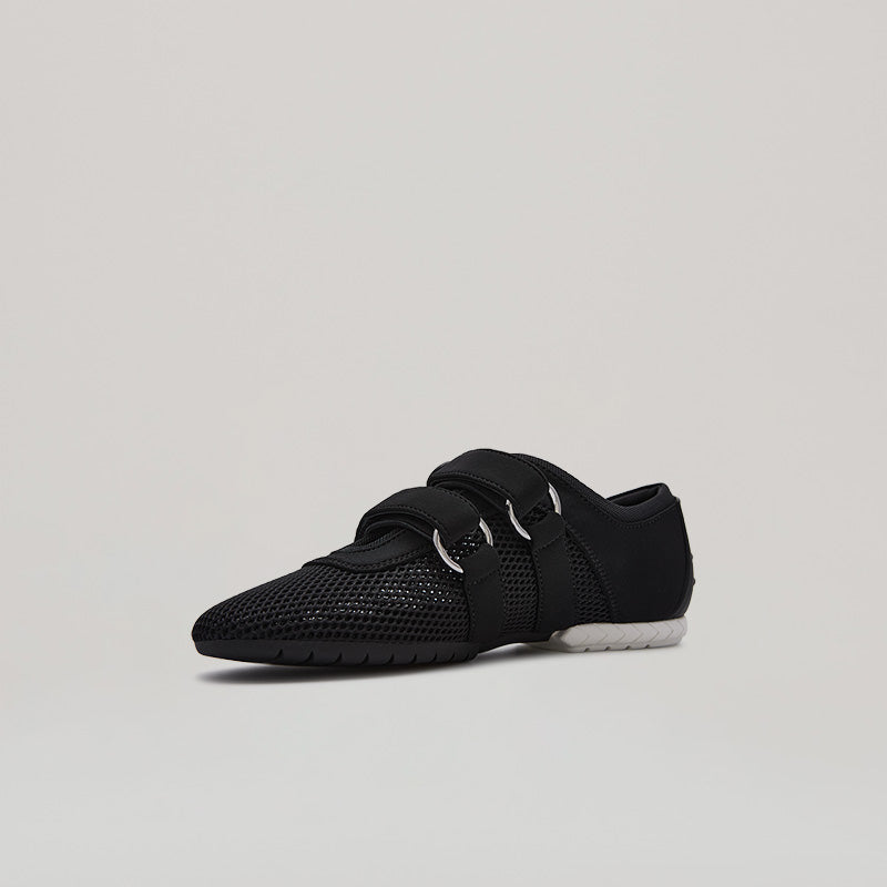 TYRES GLIDER MESH SNEAKER - BLACK/BLACK