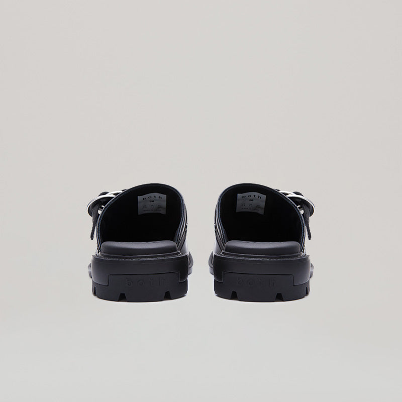 Simply Complicated RELUX MULE BLACK US 9 靴 simplycomplicated