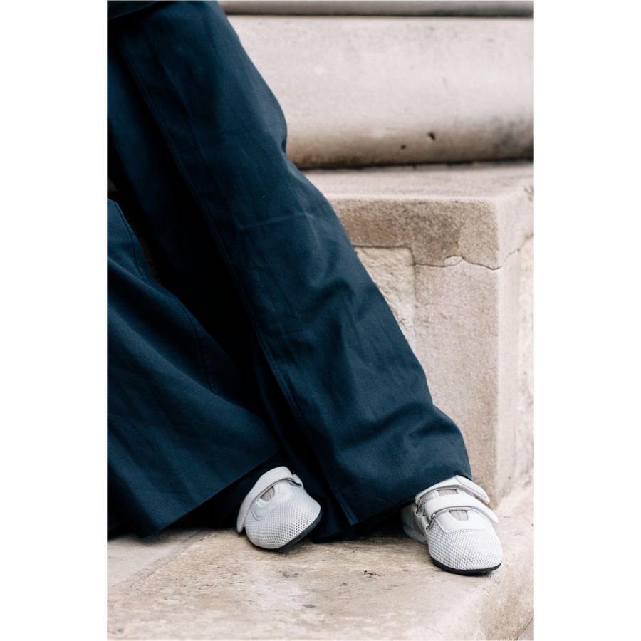 TYRES GLIDER MESH SNEAKER - WHITE/WHITE
