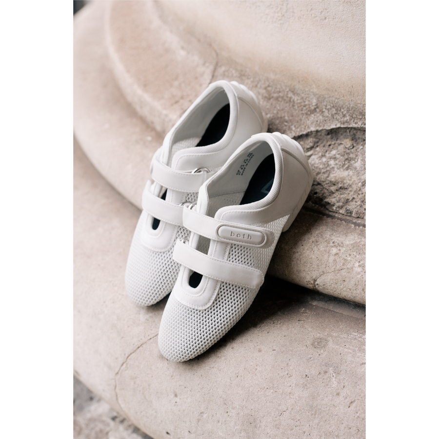 TYRES GLIDER MESH SNEAKER - WHITE/WHITE
