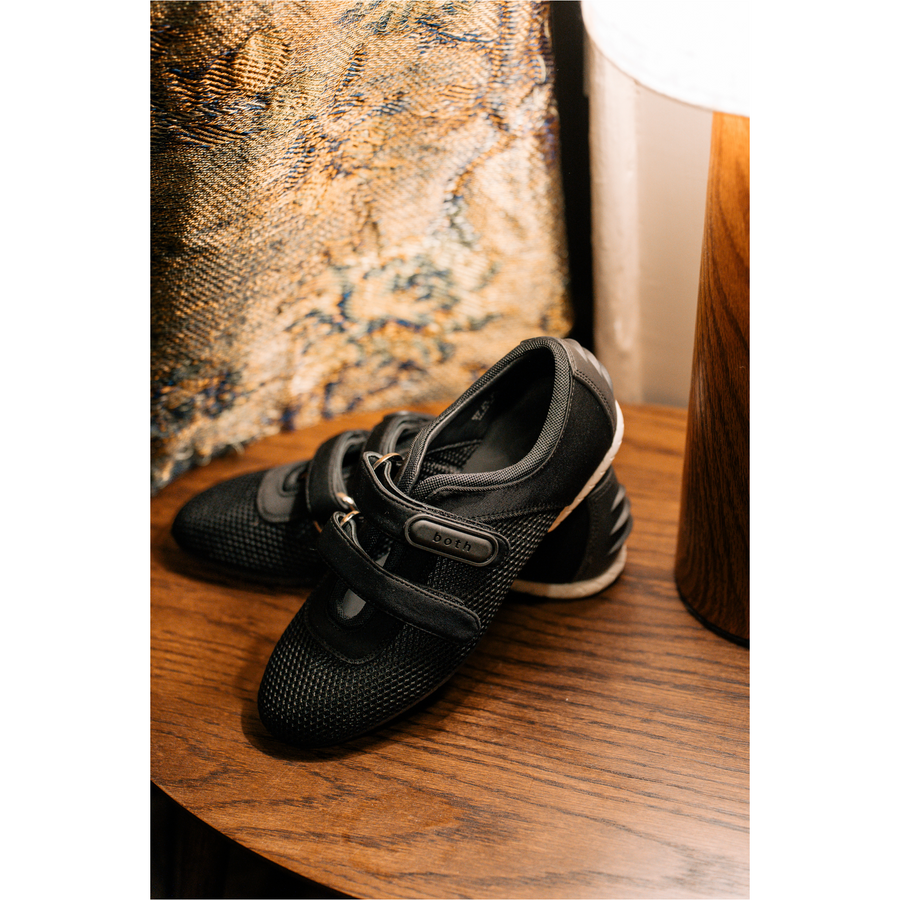 TYRES GLIDER MESH SNEAKER - BLACK/BLACK