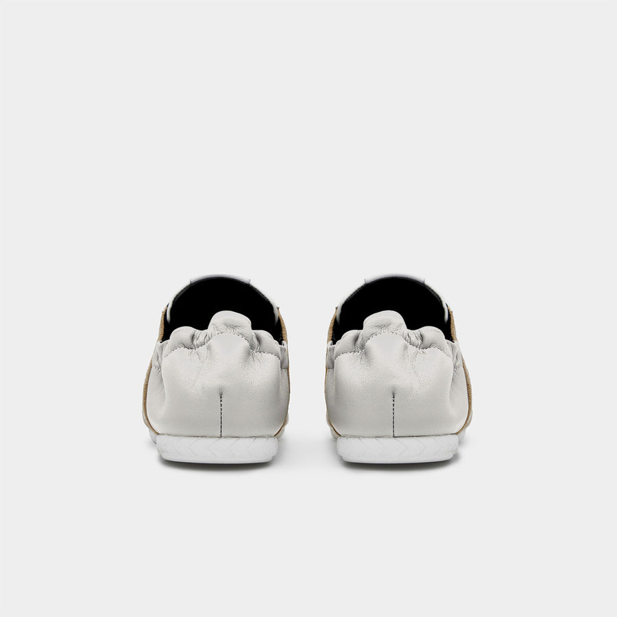 TYRES GLIDER LACED UP SNEAKER - KHAKI-GREY/WHITE