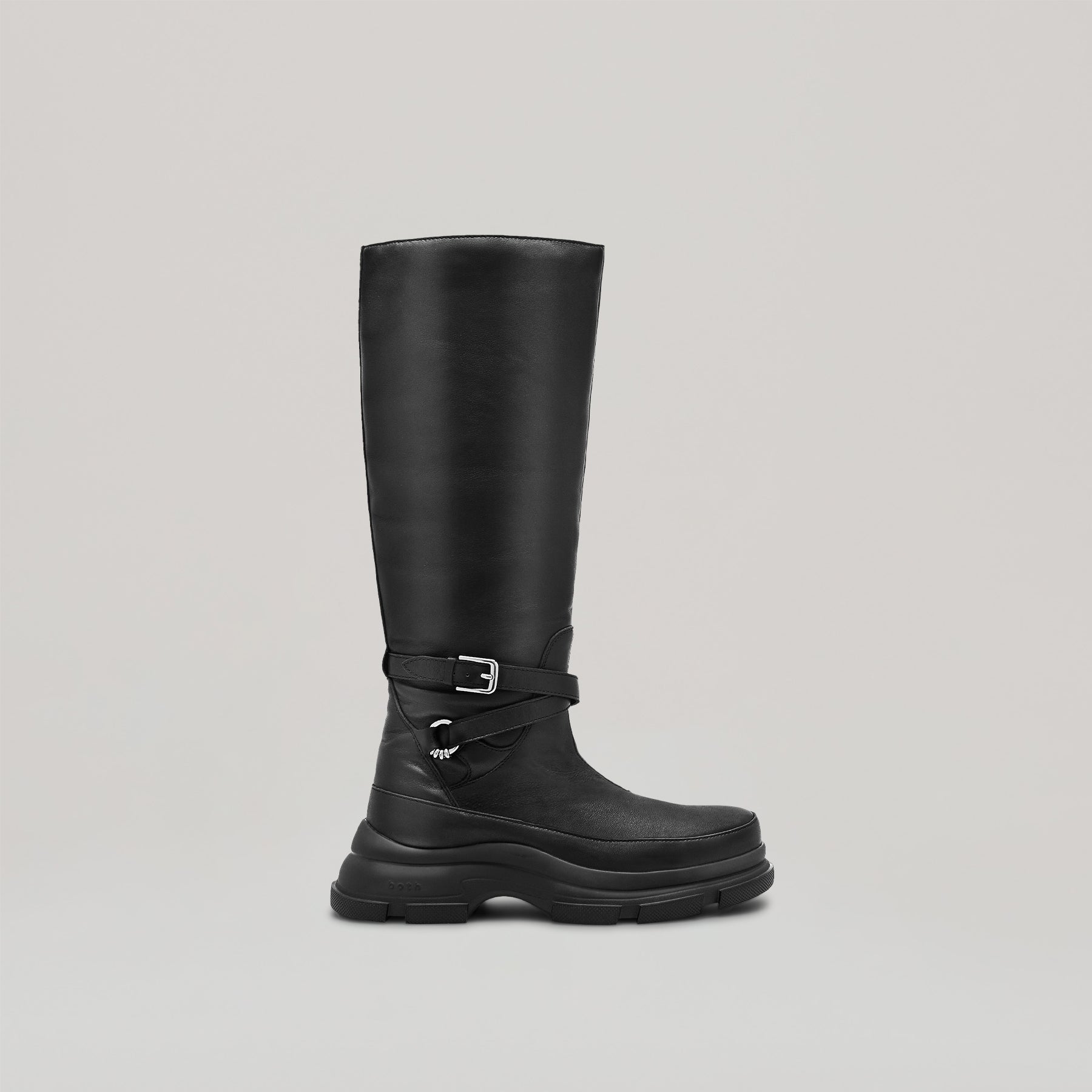 靴 both paris GAO EVA BUCKLED SLIDES-BLACK both - GAO EVA BUCKLED SLIDES-BLACK – both paris