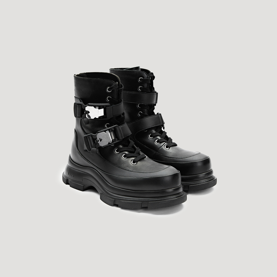 GAO EVA HARNESS BOOTS - BLACK/BLACK