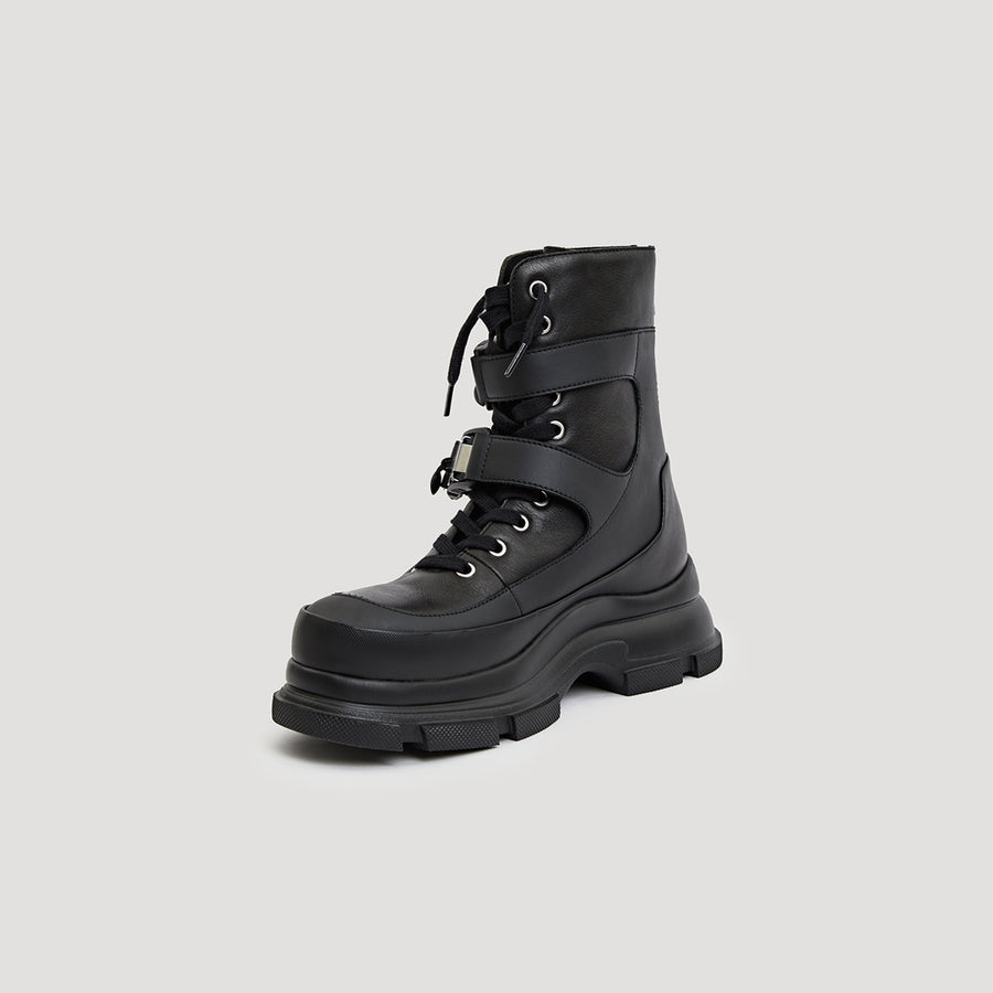 GAO EVA HARNESS BOOTS - BLACK/BLACK