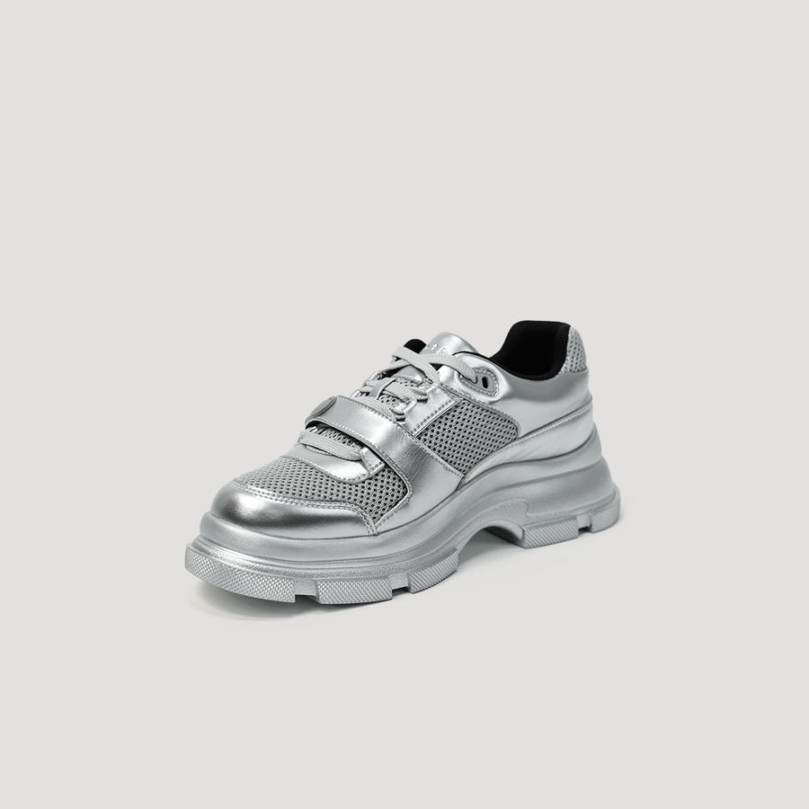 GAO EVA SNEAKER - SILVER/SILVER