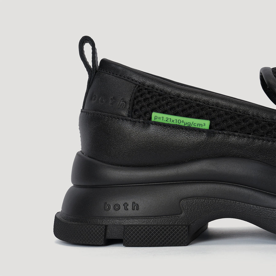 GAO EVA MESH LOAFER - BLACK/BLACK