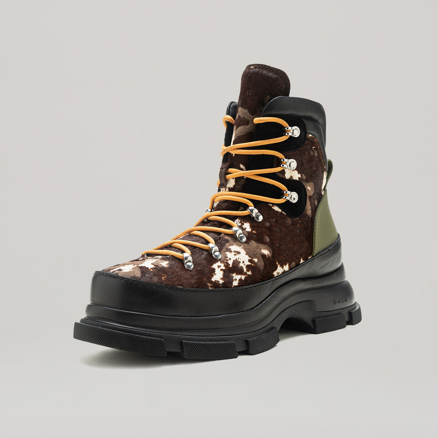 GAO EVA HIKING BOOT - BROWN/CREAM