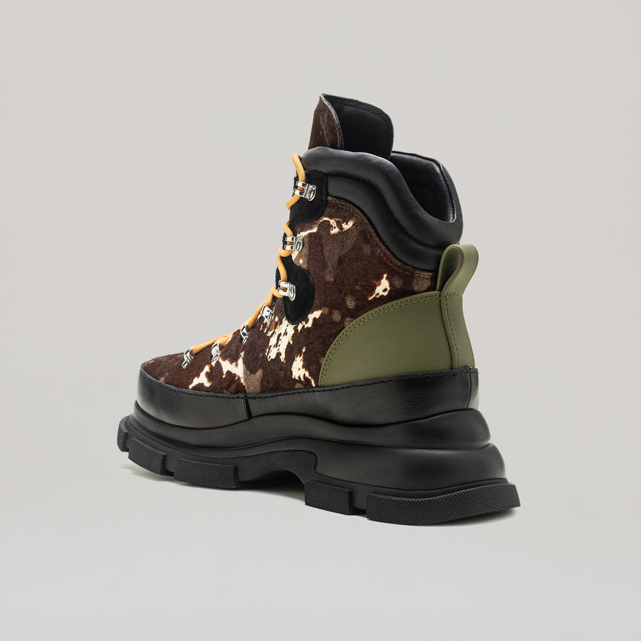 GAO EVA HIKING BOOT - BROWN/CREAM