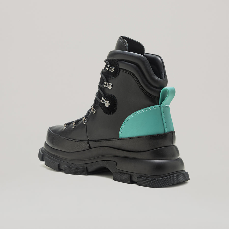 GAO EVA HIKING BOOT - BLACK/GREEN
