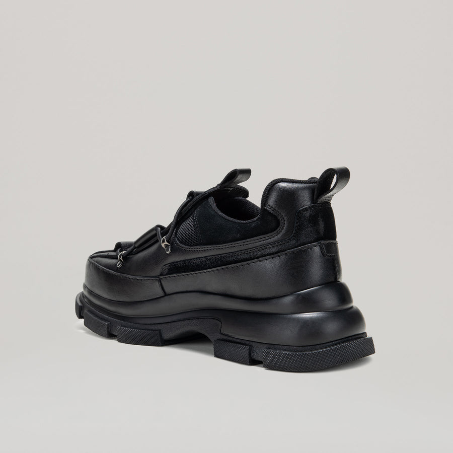 GAO EVA TRACKER SNEAKER - BLACK/BLACK