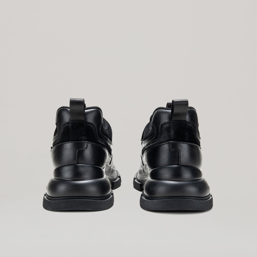 GAO EVA TRACKER SNEAKER - BLACK/BLACK
