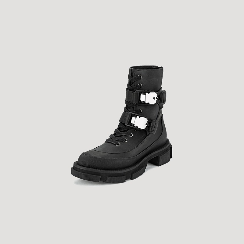 GAO HARNESS BOOTS - BLACK/BLACK