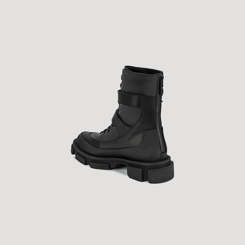 GAO HARNESS BOOTS - BLACK/BLACK