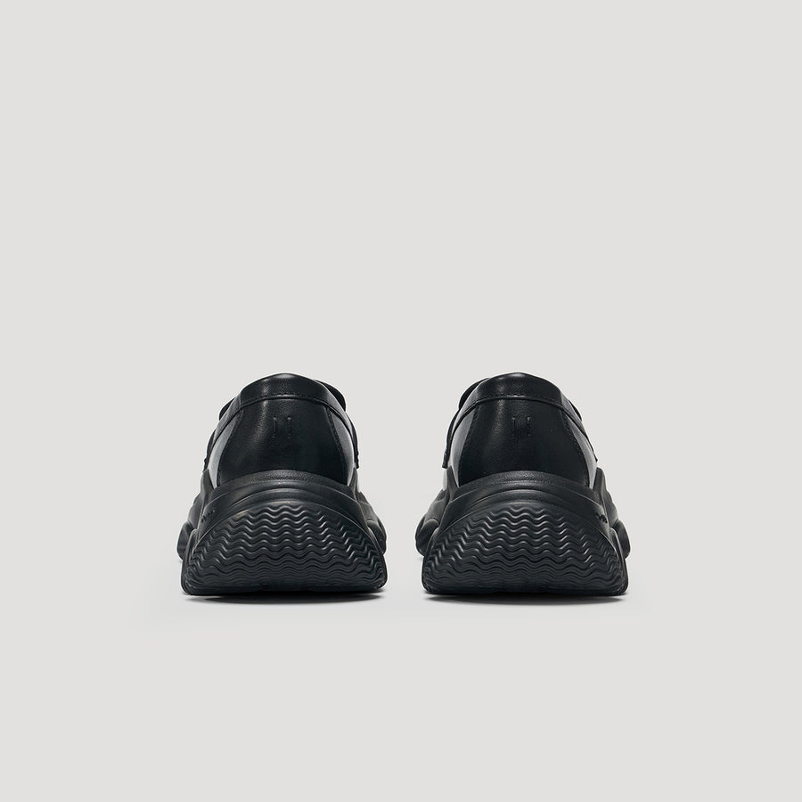 GUM SORTIE LOAFER - BLACK/BLACK