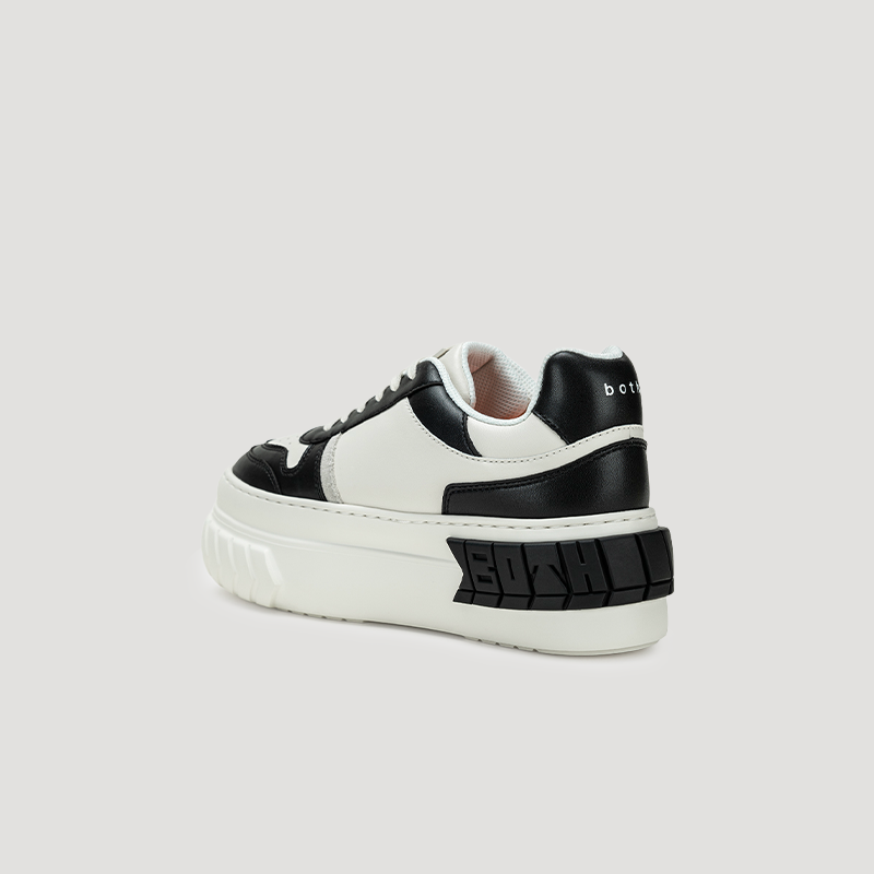 TYRES PLATFORM BASKETBALL SNEAKER - BLACK/WHITE