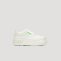 TYRES PLATFORM SNEAKER - WHITE/WHITE