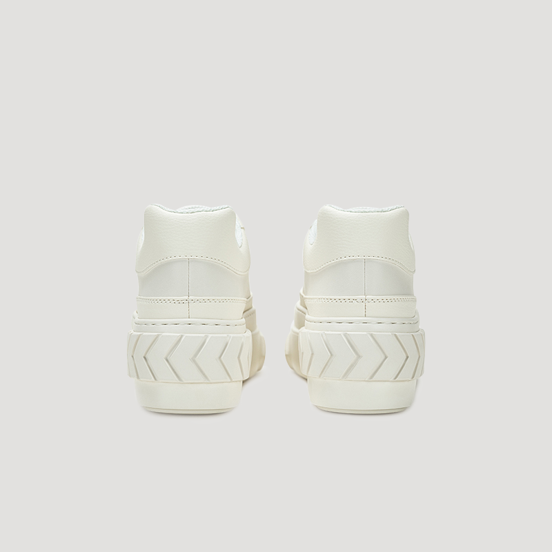 TYRES PLATFORM SNEAKER - WHITE/WHITE