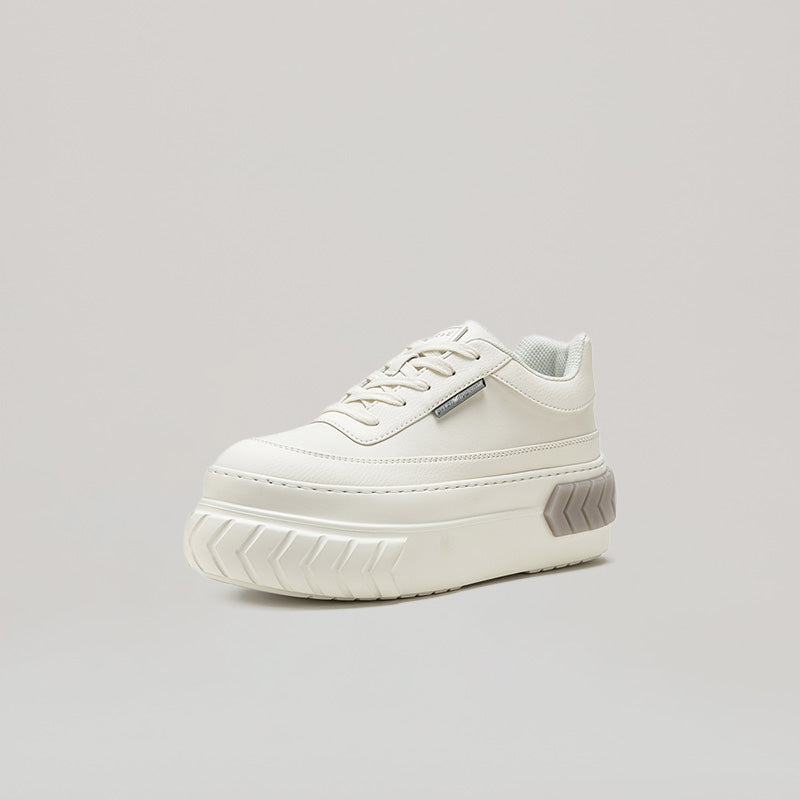 TYRES PLATFORM SNEAKER - L-GREY/WHITE