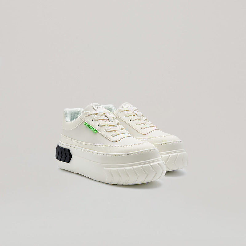 TYRES PLATFORM SNEAKER - BLACK/WHITE
